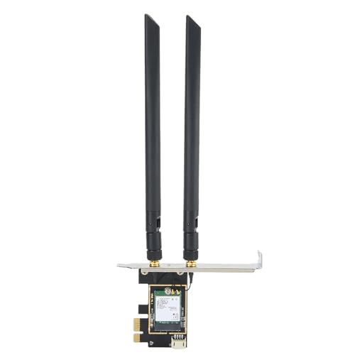 Carte Réseau Double Bande 2974Mbps PCI-E 802.11AX AX200 avec Antenne 8DBI