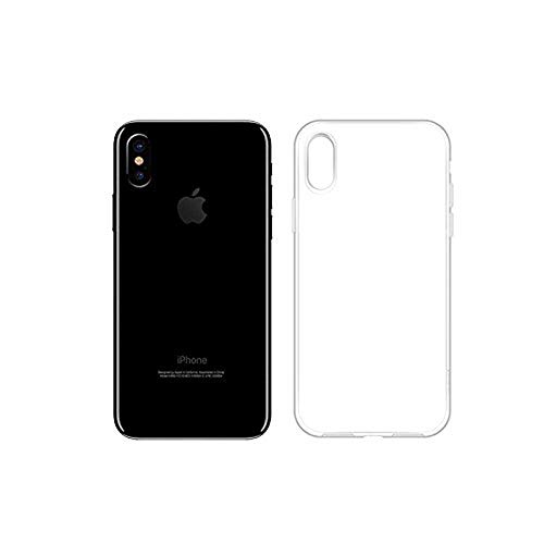 Custodia per iPhone X, iPhone 10 ad alta definizione, impermeabile e trasparente in TPU.