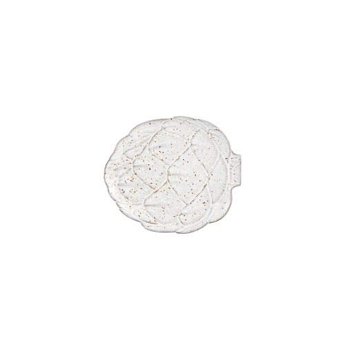 Bordallo Pinheiro Artichoke Fruit Plate White, Set of 4.,