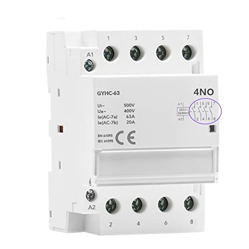 Contacteur 4P 40A solution contre les disjonctions de borne de recharge