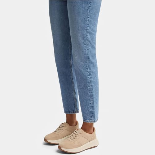 Image of FitFlop Women's F-Mode Suede Flatform Sneaker