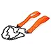 Pocket Chainsaw Folding Camping Saw Survival Saw Hand Rope Saw for Outdoor Tool 11 Teeth Orange Pocket Hand Chainsaw