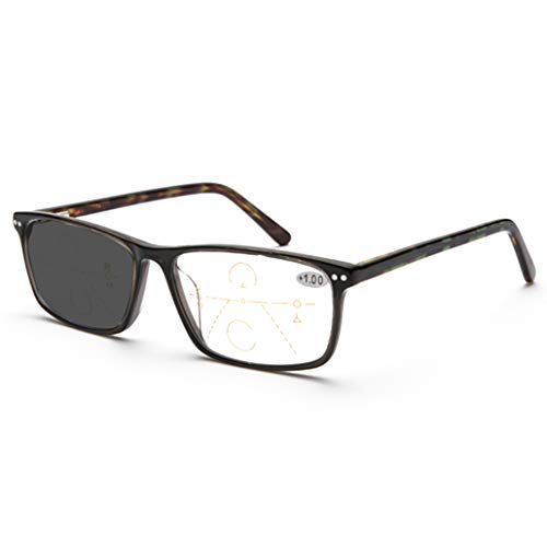 Sonnenbrille, Double Light HD-Multifokus, Fern- und Nahbereich mit doppeltem Verwendungszweck, Anti Eyestrain, Unisex (Männer/Frauen) Cover