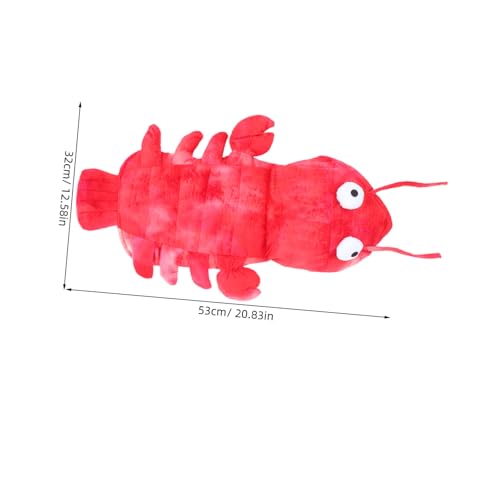 Disfraz de langosta rojo para perro talla S miniatura 2