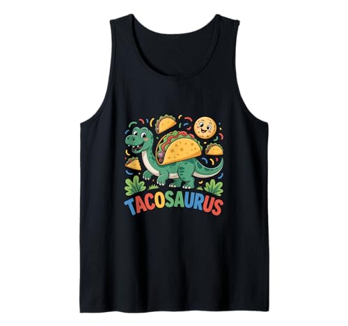 Tacos Amante Significato Divertente Taco Dinosauro Tacosaurus Canotta