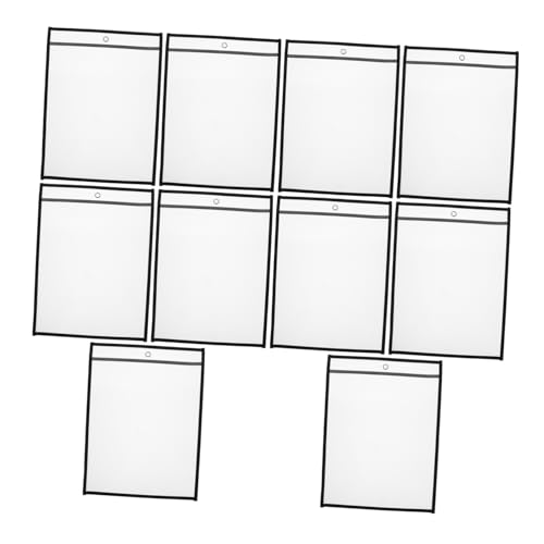 Porte-documents transparent SHINEOFI lot de 6 organiseurs pratiques pour ranger vos dossiers