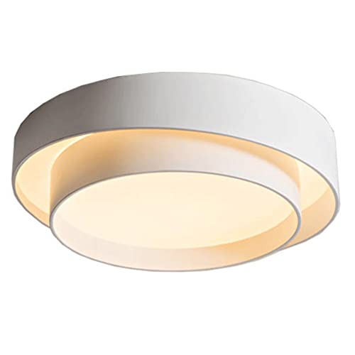 DOBQHWY Modern Double Layer Flat Light Embedded Super Bright Ceiling