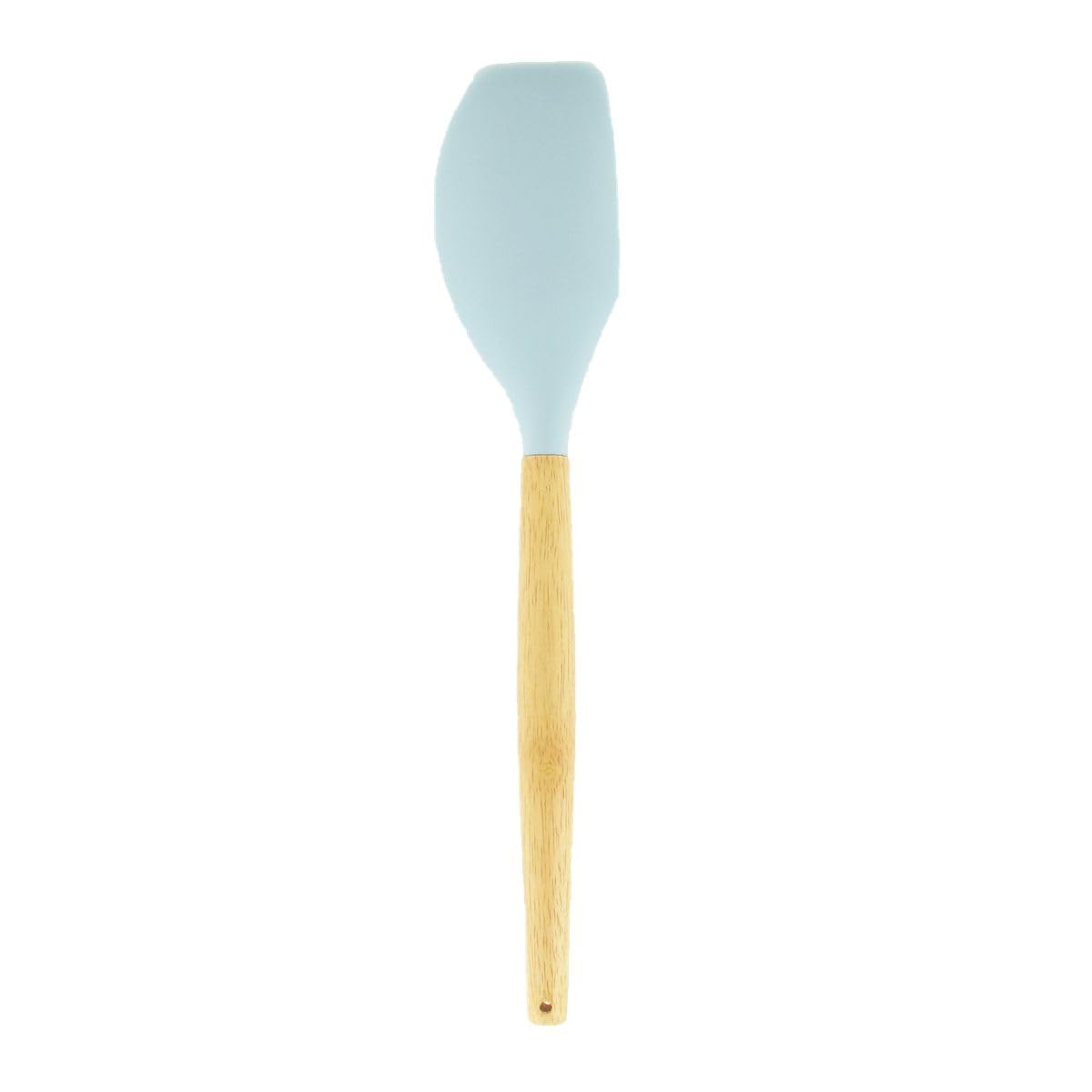 Fackelmann 30178 - Set di 5 utensili da cucina, set di cucchiai e spatole da cucina e supporto in legno, silicone, legno FSC, 32 cm