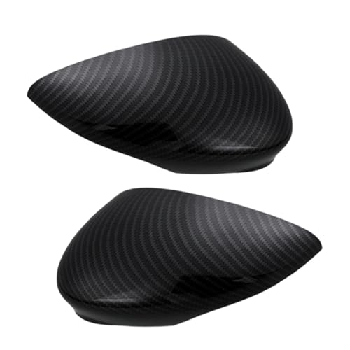 Couvercle de rétroviseur de porte d'aile Fiesta MK7 carbone noir rétroviseurs extérieurs