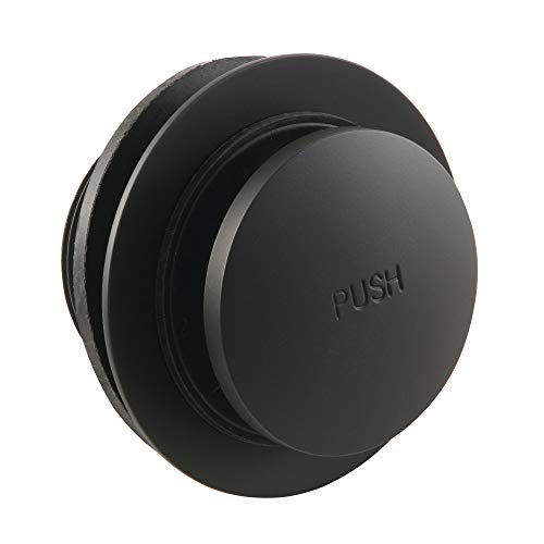 Exclusive Discount 90% Price Kingston Brass DTT200MB Made to Match Tub Drain, 2-7/16"~ 2-3/16" (L) x 2-13/16" (W), Matte Black