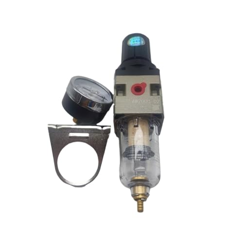 Válvula reductora AW3000-02 para regular la presión y el flujo de aire en talleres