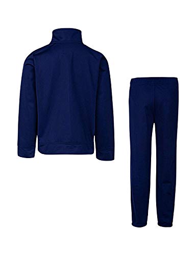Nike Boy`sTherma Dri-Fit 2 Piece Tracksuit (Blue Void(86E130-U9L)/White, 7)2