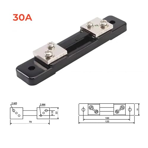 Résistance de shunt 30A 75mV ampèremètre voltmètre FL-2B - 2