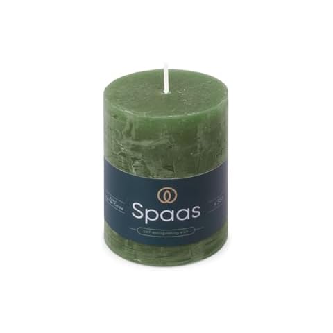 Spaas Rustic Pillar Candle 70/95 mm 35h Cover
