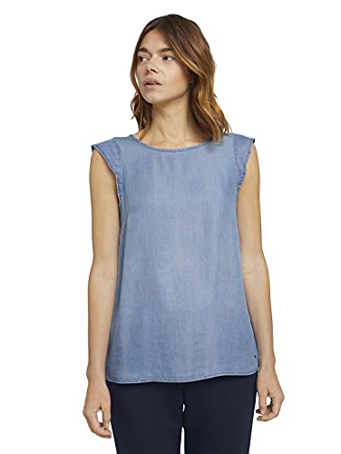 Camisa denim volantes Zara ❤️ Mejores alternativas online