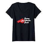 Womens Dallas Texas DFW Amusement Penny Whistle Park V-Neck T-Shirt