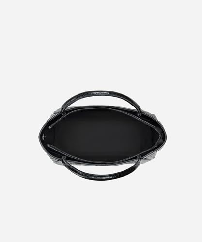Image of NEWBELLA Tote Bag for Women, Vegan Leather Crossbody Shoulder Bag, Top Handle Satchel Purse for Work, Travel, Daily Use (Black-3