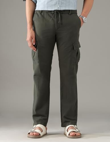 Image of Arrow Sports Men's Mid Rise Spring Sorbet Cargos