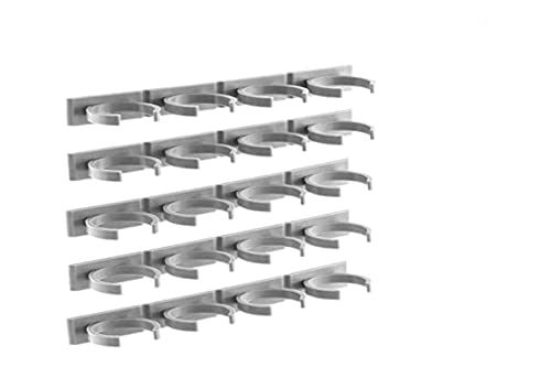 InnovaGoods Especiero organizador cocina, especieros para cocina, especiero, organizador especias adhesivo, organizador especias cocina, organizador de cocina, Color gris, para 20 botes