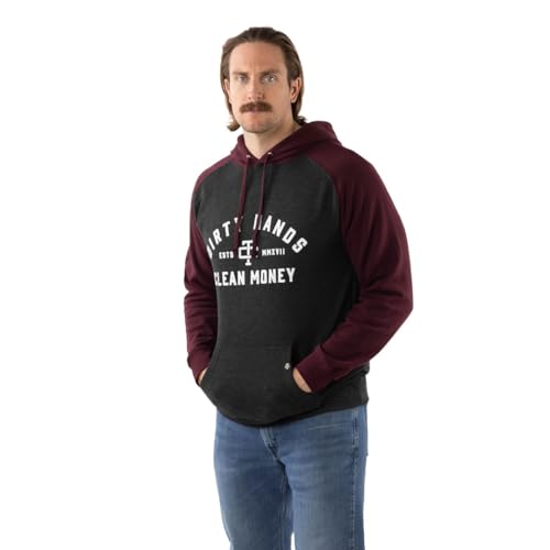 TROLL CO. CLOTHING Dirty Hands Clean Money 2-Tone Midweight Hoodie Pullover3