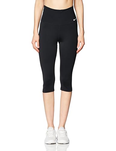 Nike Damen Nk One Leggings, Black/White, L EU