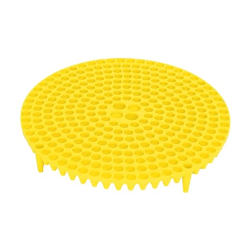 Yirdapall 洗車用バケツ グリットフィルター 砂石フィルター スクラッチ防止ツール 23.5cm 性 砂落とし 網 交換用 洗車バケツ用 分離簡単 グリッドガード 洗車用品 (イエロー)