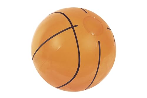 Image of Bestway Sport Inflatable Beach Ball 16 Inch / 41cm | Designer Inflatable Beach Baseball Splash & Play | Vinyl | Swimming | Pool Ball for Kids White, Multi (31004)
