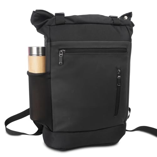 Image of Wanderer Travel Backpack with Top belts | Cool urban design | Laptop Backpack | College Student Backpack | Bike Rider Backpack For Men