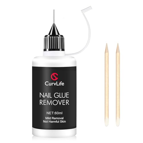 Curvlife Pinpoint Nail Glue Remover 60ml