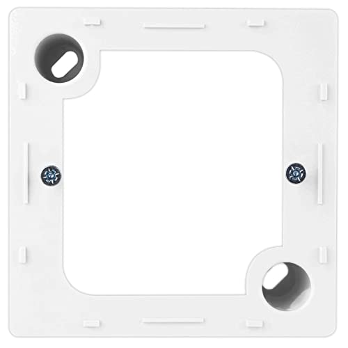 REV Quadro Aufputz Gehäuse als Adapter für Unterputzschalter und Steckdosen, Weiss, Aufputzgehäuse