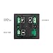 JSEIAJB Water Heating Thermoregulator LCD Touch Screen Thermostat Electric Floor Heating System Temperature Controller Tools(OneColor)