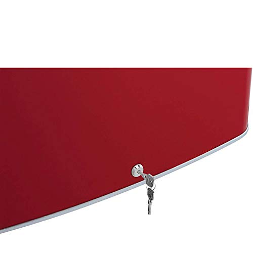 Danby DAR044A6LDB 4.4 Retro Fridge In Metallic Red Cu. Ft. (124 L) Capacity Compact All Refrigerator Featuring Danby’S Patented Design Energy Star Compliant thumb #2