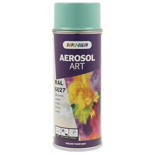 DUPLI-COLOR AEROSOL ART RAL 6027 Lichtgrün glänzend 400 ml - Sprühfarbe – Ansicht 1