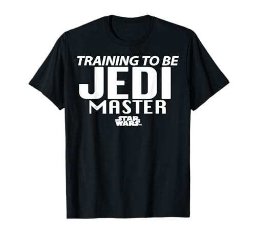 T-shirt Star Wars Training Jedi Master imprimé vintage avec coupe droite classique