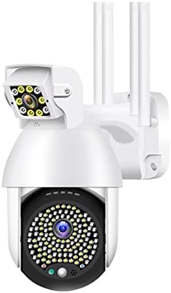 Lovskoo Cameras for Home Security IP66 Waterproof Wireless WiFi Camera with Night Vision, Motion Detects, Sirens, 360 ° Wide Angle, Two Way Audio, Security Camera Outdoor, Baby Camera, Cool Stuff