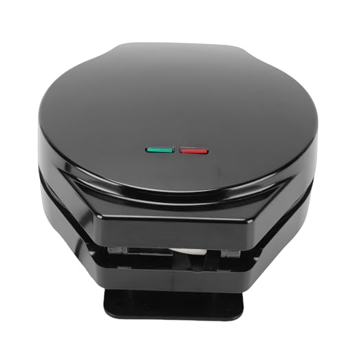 Fockety Máquina para hacer tortillas eléctrica, sartén para tortillas de doble zona 1000W, máquina para hacer frittatas antiadherente con