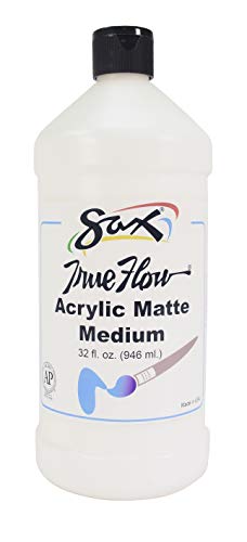Sax True Flow Acrylic Matte Medium - 1 Quart - 442139 Sax True Flow Acrylic Matte Medium - 1 Quart - 442139