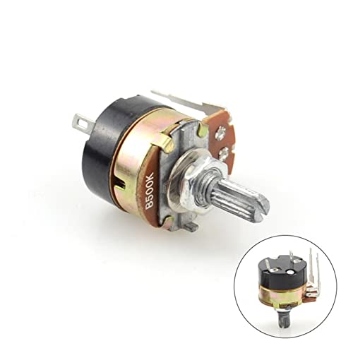 Potentiomètre de commutation B10K compact avec axe rotatif haute précision