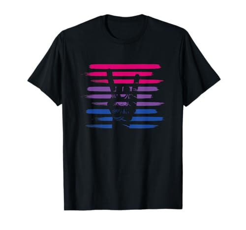 Bisexual Pride ASL Gebärdensprache Bisexualität LGBT Unterstützung T-Shirt