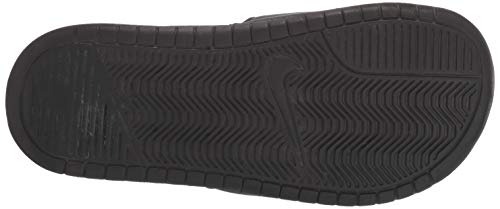 NIKE Men's Benassi Just Do It Sandal, black/black, 11 D US - Image 5
