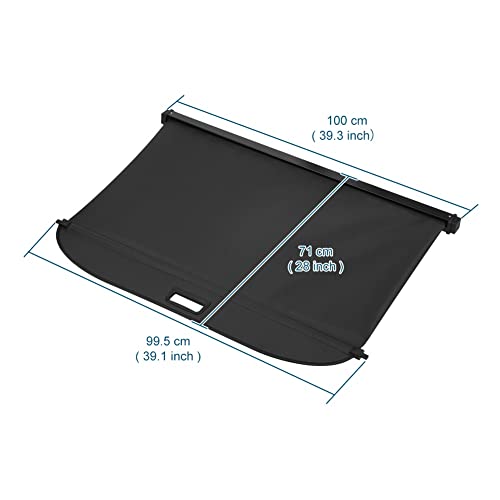 Pantalla de maletero Cadillac XT4 con cortina de seguridad trasera de carga 4