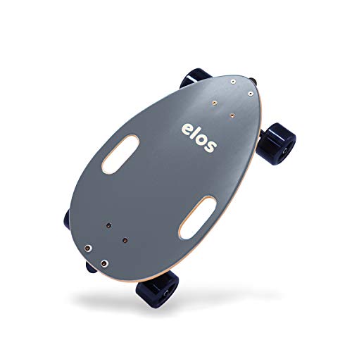 elos Skateboard Complete Lightweight - Mini Longboard Cruiser Skateboard Built for Beginners