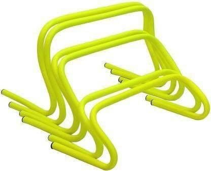 YMD New Agility 6inchx2 9inchx2 12inchx2 Hurdle/Track and Field Hurdle PVC Speed Hurdles (for Adults, Children Pack of 6)-image-39