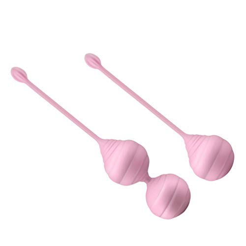 Bola de exercícios de Kegel SUPVOX peso vaginal Geisha esferas de reparo (rosa)