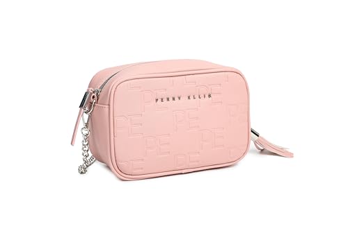 Catálogo de Perry Ellis Rosa del mes. 42 Perry Ellis - Bolsa Dama Tipo Crossbody Color Rosa Imma