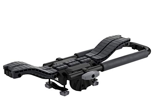 Thule Compass Kayak and SUP roof Rack - Carries 2 Kayaks or 2 SUPs - J-Style Carrier - Universal mounting Hardware Included - Fits 36" Wide Kayaks and SUPs - 130lb Weight Limit