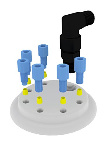Image of EZWaste UN /DOT Filter Kit, VersaCap 51S, 6 Ports for 1 /8 inch OD Tubing