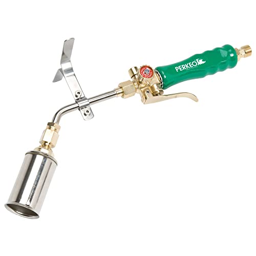 HEXE Aufschweißbrenner 40mm-Kopf 125mm-Rohr,Sparautom.,Ans.G3/8"LH