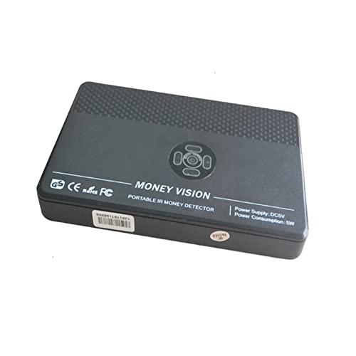 Contador de dinero infrarrojo para negocios, cámara registradora, detector de dinero, portátil, detector de billetes