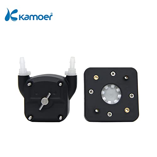 Small peristaltic pump 12V dc motor Kamoer KPHM200 high flow laboratory High-Precision liquid dosing Pump 3.2 mm ID ×6.4mm OD，200ml/min (12V)